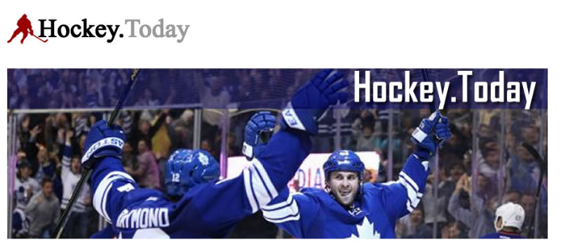 Screenshot der Webseite Hockey.Today